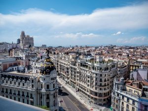 Skyline de Madrid — plagas comunes en la ciudad